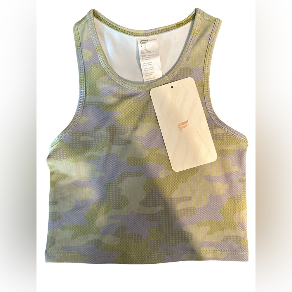 Fabletics Girls Mini Kamryn Crop Tank NWT